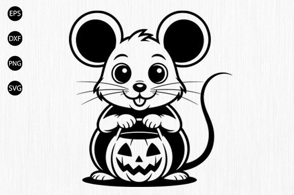 Download Halloween Mouse Svg, Spooky Mouse Svg - Spooky Collection
