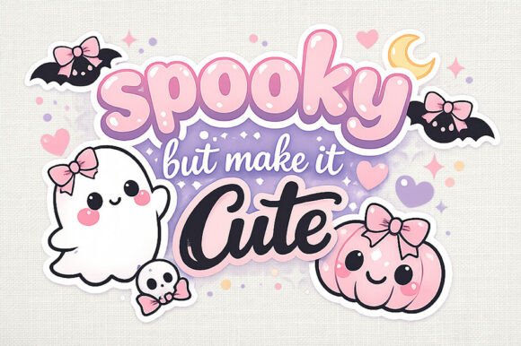 Download Cute Spooky Halloween PNG Quote Design - Quote design Collection