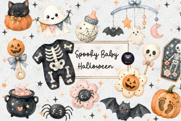 Download Spooky Baby Halloween Clipart - Spooky Collection