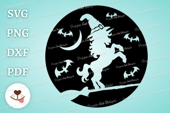 Download Spooky Unicorn Halloween Cricut Svg Png - Spooky Collection