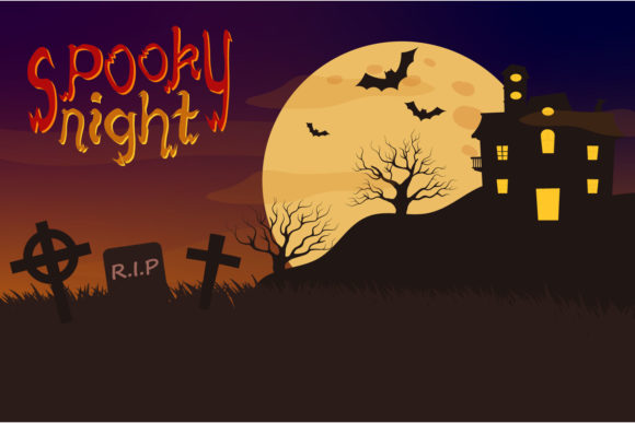 Download Spooky Night Halloween Background - Spooky Collection