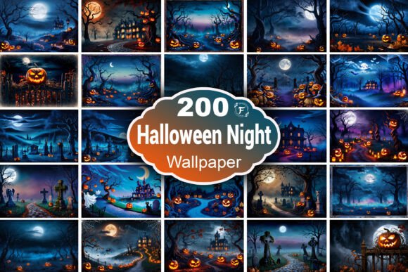 Download Spooky Halloween Night Background - Spooky Collection