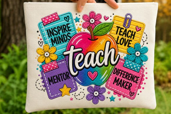Download Colorful Teacher Quote Design PNG - Quote design Collection