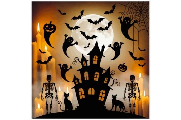 Download Spooky Halloween Night Background - Spooky Collection