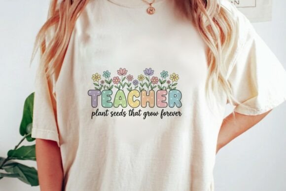 Download Teacher Flower Seeds Quote Design Png - Quote design Collection